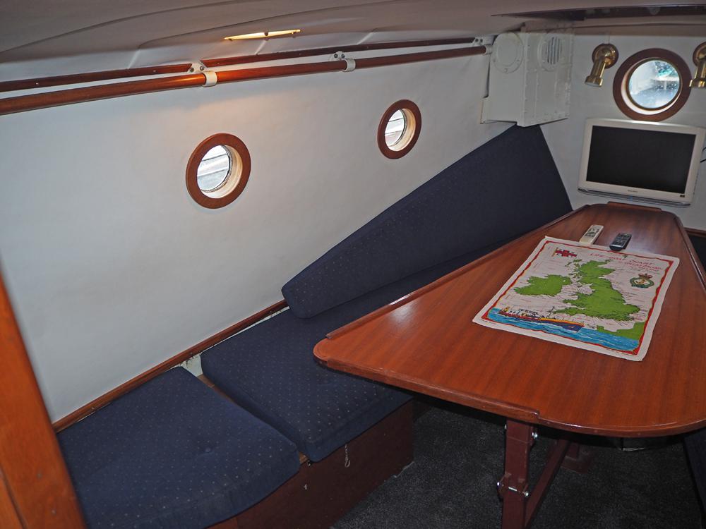 Achterkajuit, Accommodatie